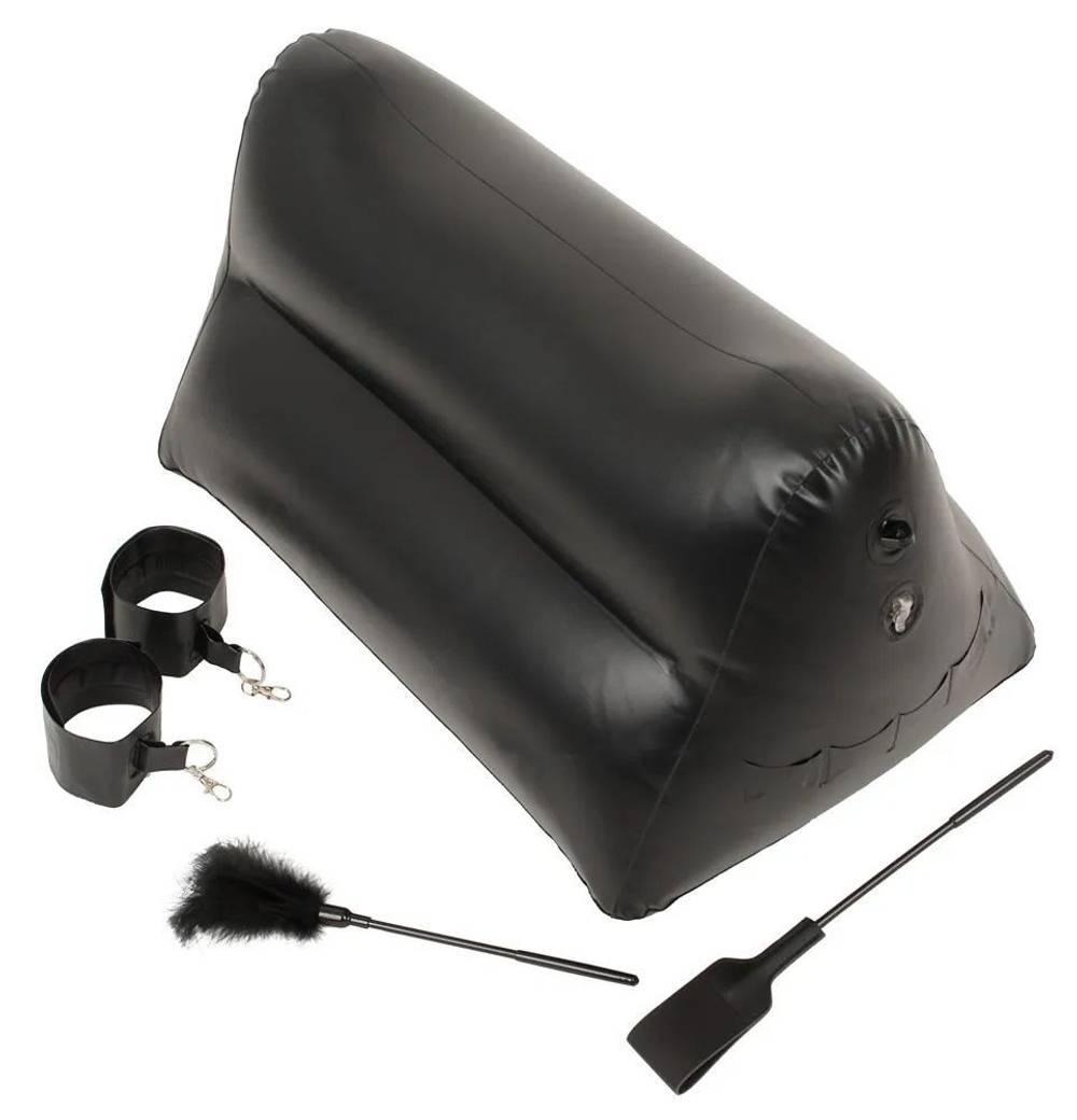Надувная любовная подушка portable triangle cushion с аксессуарами
