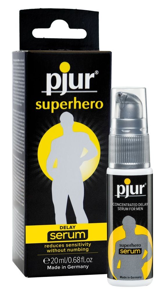 Спрей-пролонгатор длительного действия pjur SUPERHERO Strong Spray - 20 мл.