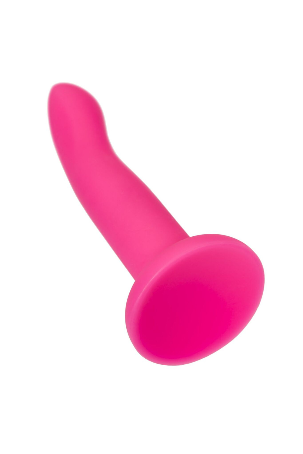 Ярко-розовый, светящийся в темноте фаллоимитатор sam glow - 17 см.