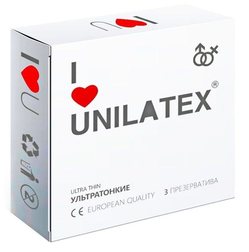 Ультратонкие презервативы Unilatex Ultra Thin