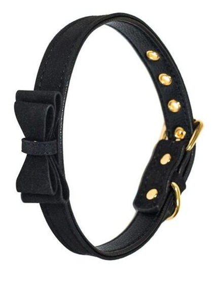 Черный ошейник decadence с бабочкой