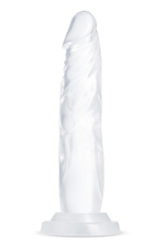 Прозрачный фаллоимитатор-реалистик crystal - 19 см.
