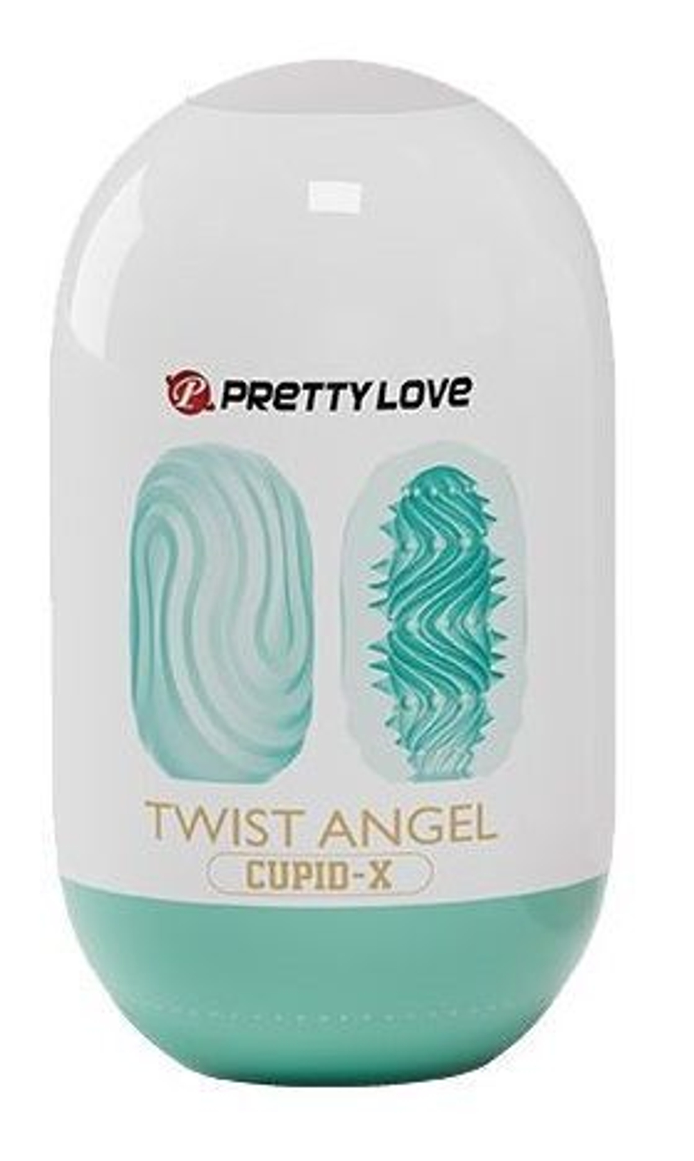 Соблазнительное бирюзовое яйцо для удовольствия Twist Angel