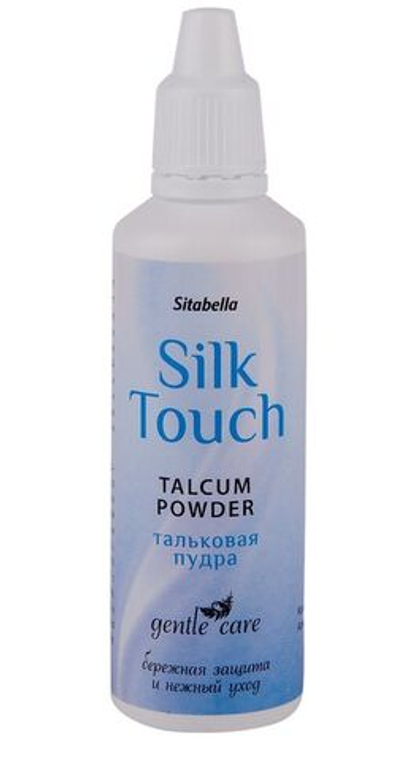 Тальковая пудра для ухода за игрушками silk touch