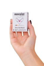 Ультрапрочные презервативы Masculan Ultra Safe Black