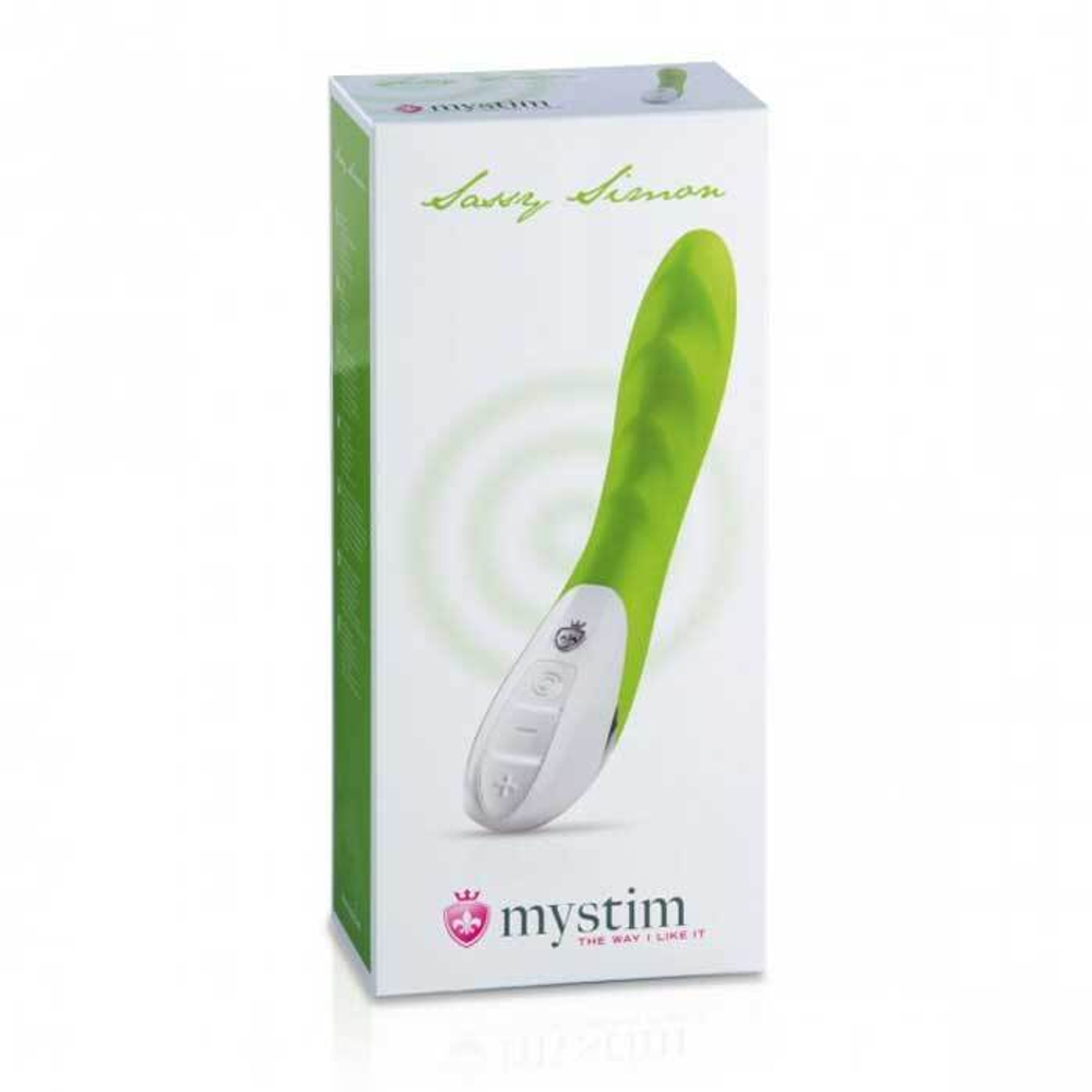 Вибратор Mystim Sassy Simon - 27 см.