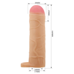 Насадка-удлинитель на пенис bunion - 16,5 см.