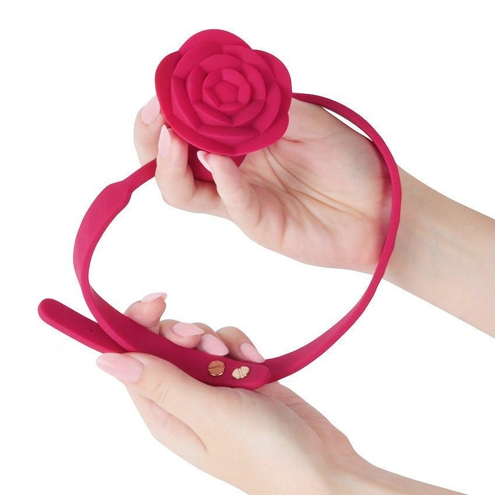 Розовый виброкляп blazing rose