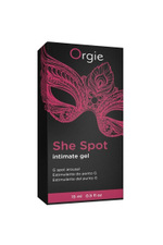 Интимный гель для G--точки Orgie She Spot с возбуждающим эффектом - 15 мл.
