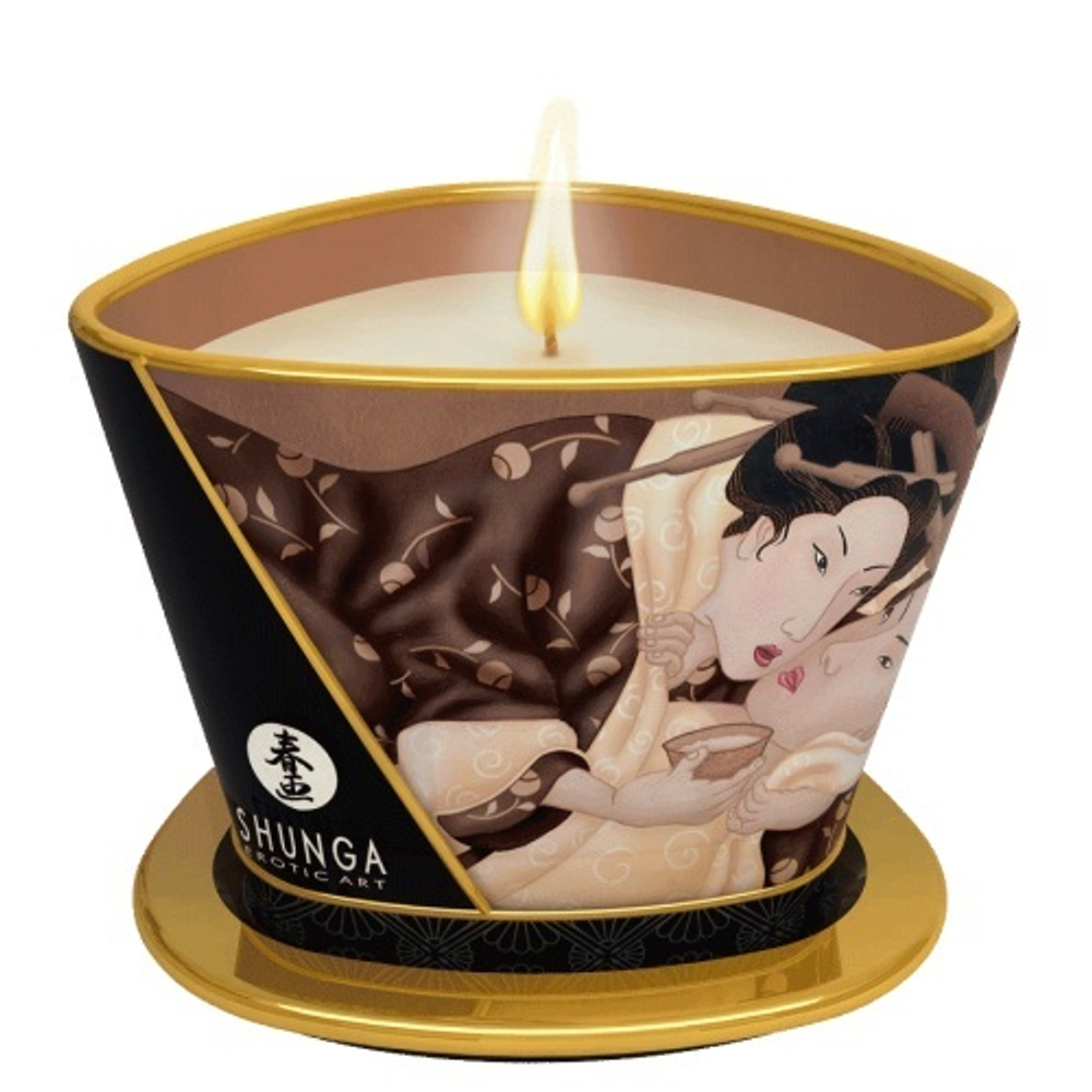 Массажная свеча shunga с ароматом