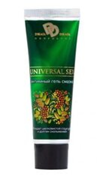 Интимный лубрикант на водной основе UNIVERSAL SEX - 30 мл.