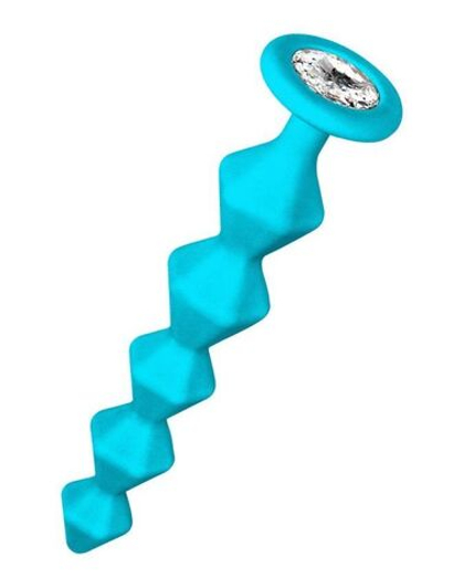 Большая чёрная вибропробка rimming plug xl - 16 см.