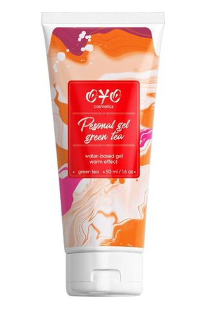 Интимная смазка на водной основе с согревающим эффектом Oyo Personal Gel Green Tea