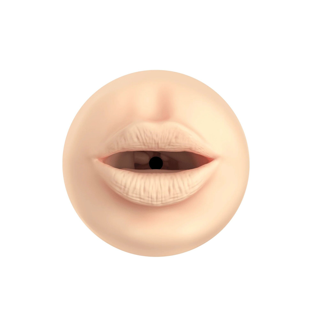 Роскошный реалистичный ротик для удовольствия Feel Stroker Mouth