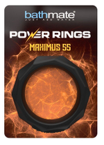 Черное эрекционное кольцо maximus