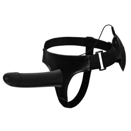 Полый страпон с вибрацией vito - 17,3 см.