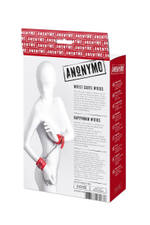Наручники anonymo из искусственной кожи