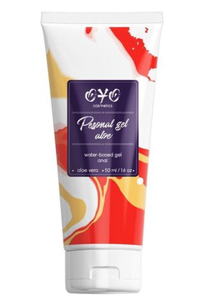 Анальный увлажняющий гель на водной основе Oyo Personal Gel Aloe