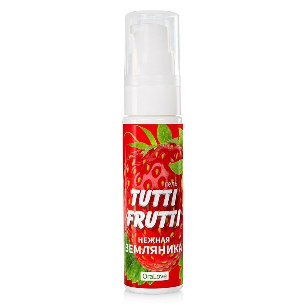 Гель-смазка Tutti-Frutti со вкусом