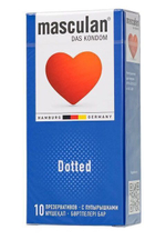Презервативы с пупырышками Masculan Dotted