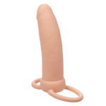 Телесная вибронасадка для двойного проникновения rechargeable thick dual penetrator - 14 см.