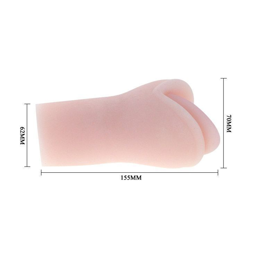 Мягкий реалистичный рот с вакуумом PleasurePro