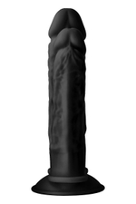 Черный анально-вагинальный фаллоимитатор double penetrator - 19,5 см.