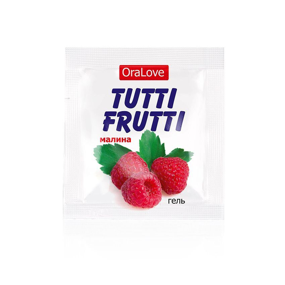 Гель-смазка Tutti-Frutti со вкусом