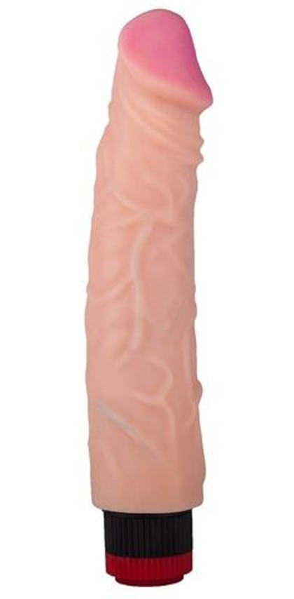 Телесный вибратор HUMAN FORM - 20,5 см.