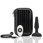 Анальная вибропробка с 3 источниками вибрации TRIO REMOTE CONTROL PLUG - 13,5 см.