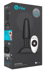 Вибровтулка с ротацией шариков RIMMING REMOTE CONTROL PLUG - 15,2 см.