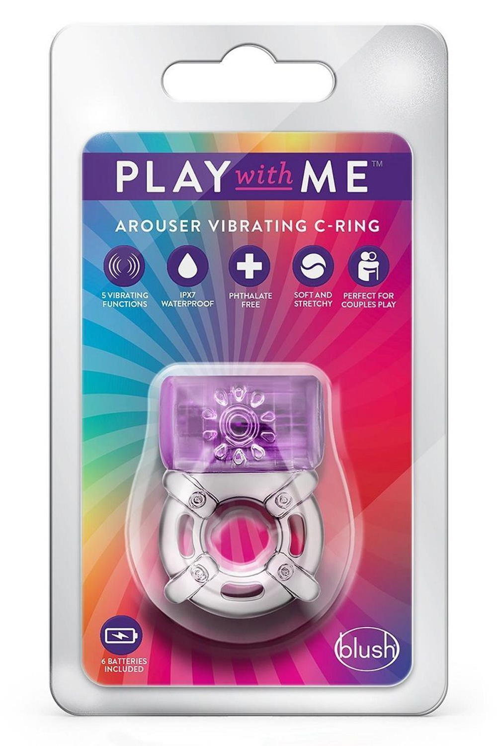 Эрекционное виброкольцо one night stand vibrating c-ring