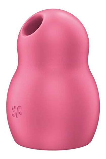 Малиновый вакуумный стимулятор клитора satisfyer pro to go 1