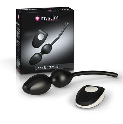 Вагинальные виброшарики с миостимуляцией и пультом ду jane untamed