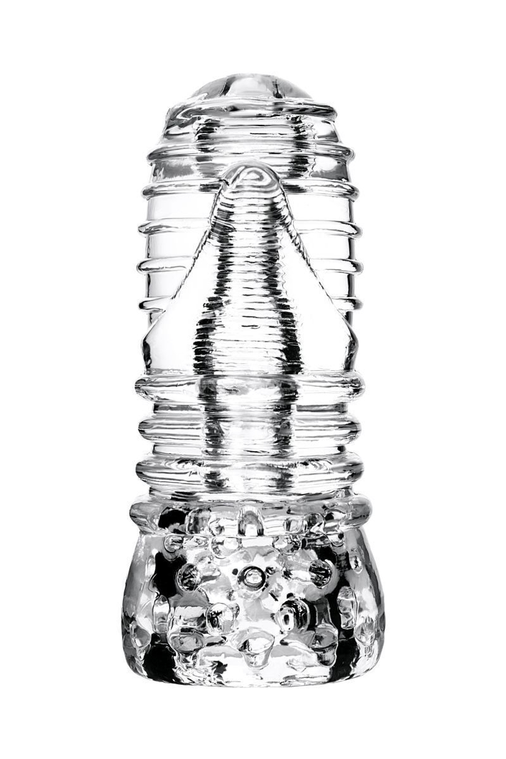 Прозрачный мастурбатор  lingam savitri