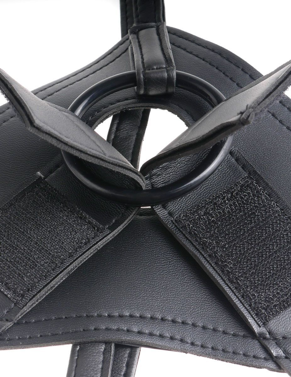 Телесный страпон strap-on harness cock - 15,2 см.