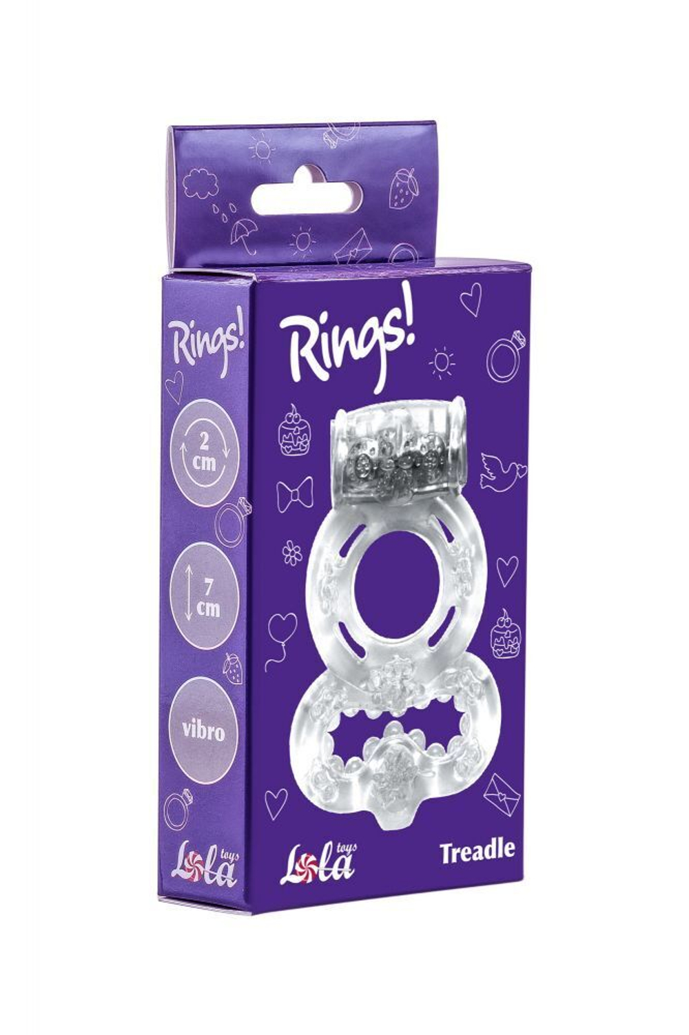 Эрекционное кольцо rings treadle с подхватом