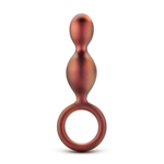Анальная виброёлочка triplet anal beads - 14 см.