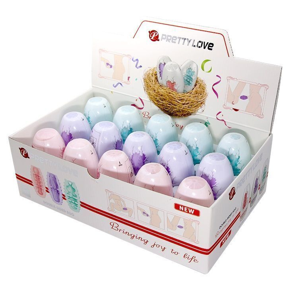 Эротический комплект яиц для удовольствия Fantastic Egg Hard Boiled