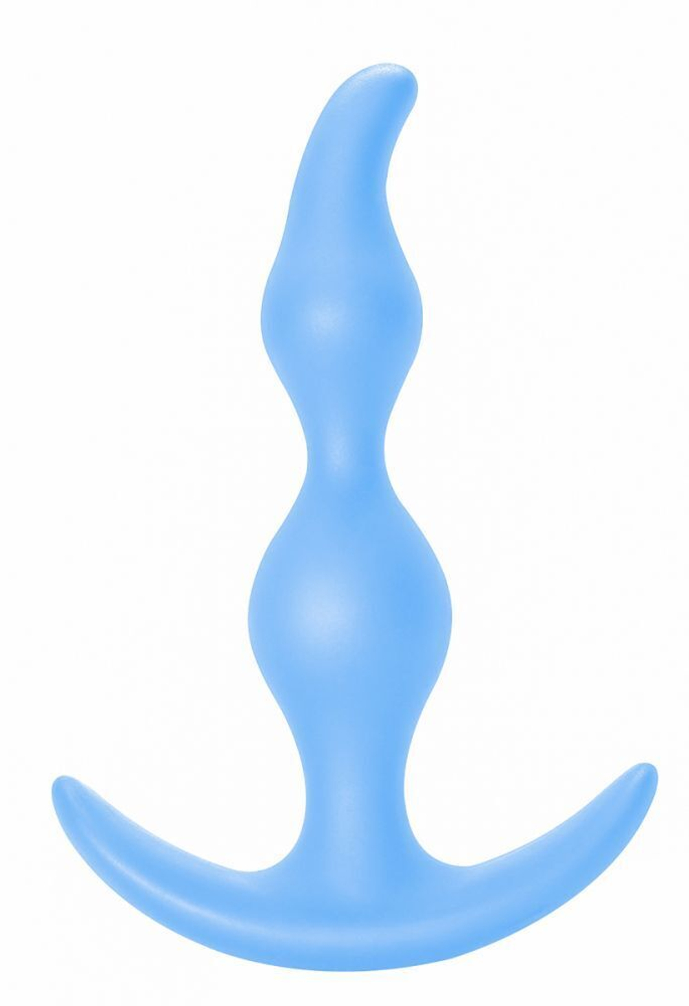 Анальная пробка Bent Anal Plug Black - 13 см.
