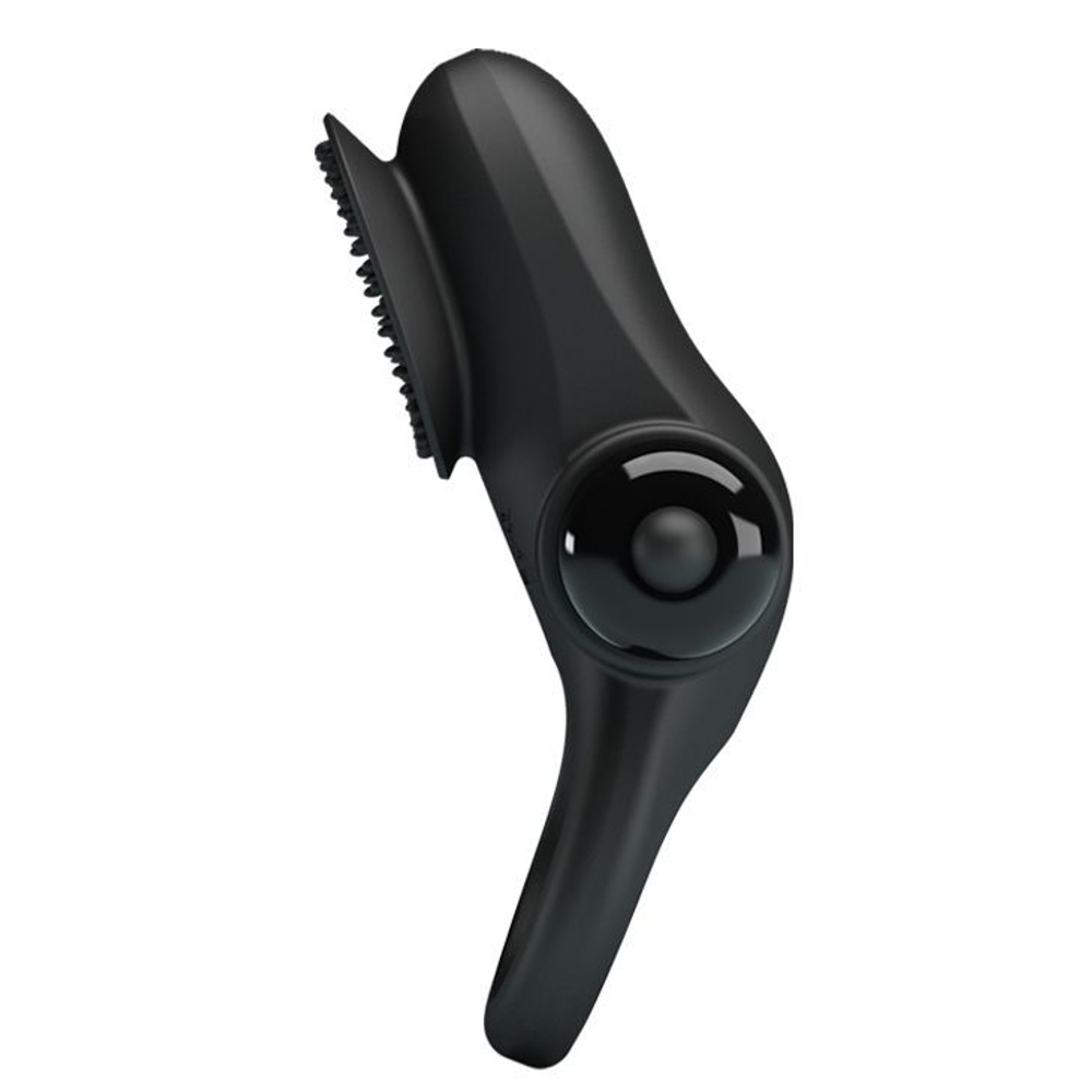 Эрекционное виброкольцо в клиторальной щеточкой vibrant penis ring ii