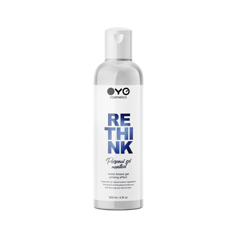 Интимная смазка на водной основе с пролонгирующим эффектом Oyo Personal Gel Menthol