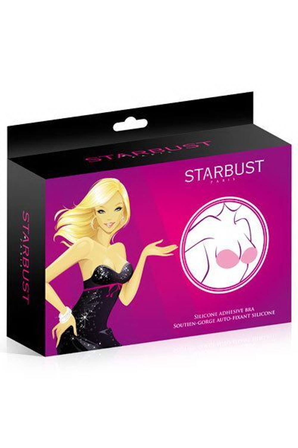 Силиконовый бюстгальтер без бретелей invisible bra silicone