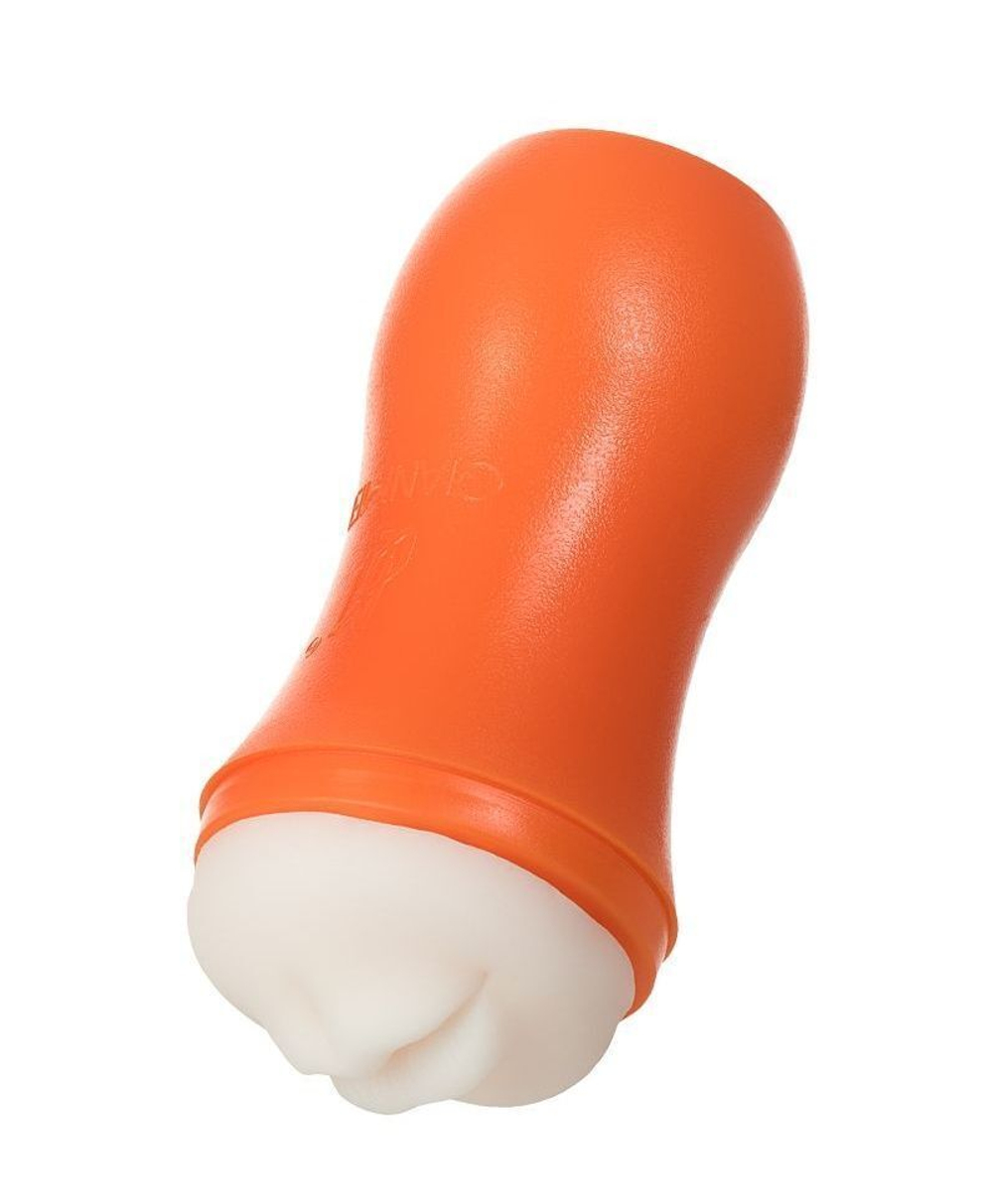 Реалистичный ротик в колбе для удовольствия A-Toys Orange