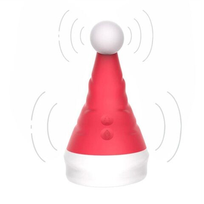 Вибростимулятор в форме колпака magical santa hat