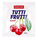 Гель-смазка Tutti-Frutti со вкусом