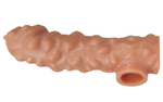 Насадка на фаллос с крупными бугорками cock sleeve 003 size l - 17,6 см.