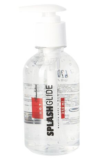 Возбуждающий лубрикант на водной основе Splashglide Hot Stimulative