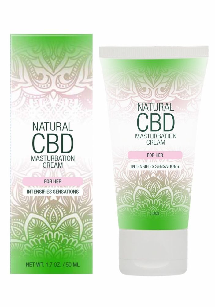 Крем для мастурбации для женщин Natural CBD Masturbation Cream For Her - 50 мл.