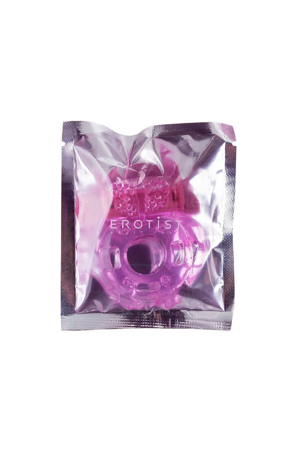 Розовое эрекционное кольцо Erotist
